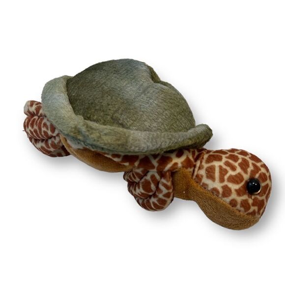 The Petting Zoo Plush Turtle Stuffed Animal - Picture 2 of 4